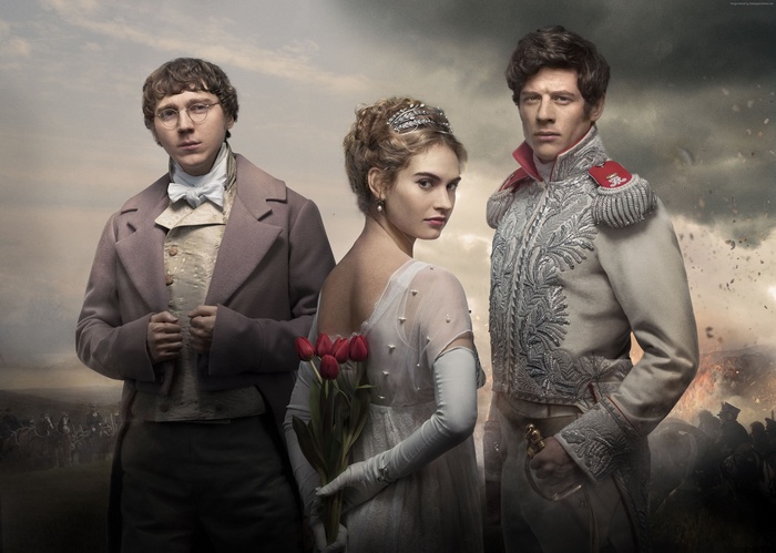 War & Peace: Lily James, James Norton, Paul Dano