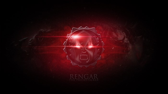 Rengar the Pridestalker from League of Legends logo