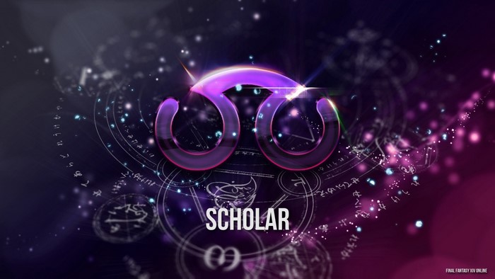 Scholar job icon from Final Fantasy XIV