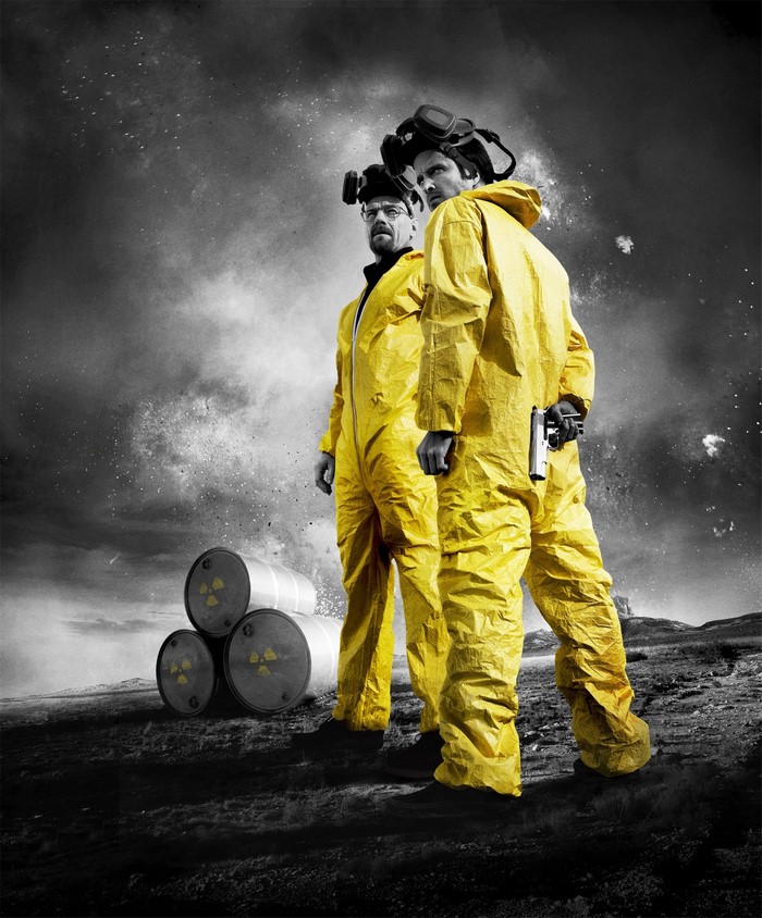 Walter White and Jesse Pinkman from Breaking Bad