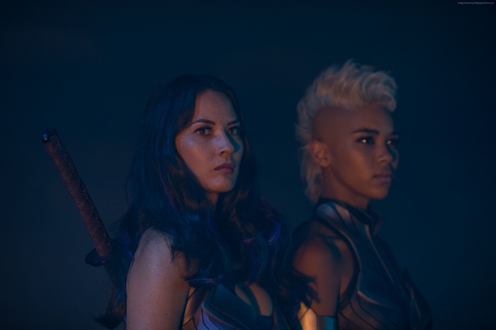 Psylocke and Storm from X-Men: Apocalypse