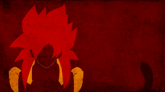 Goku Super Saiyan 4 from Dragon Ball