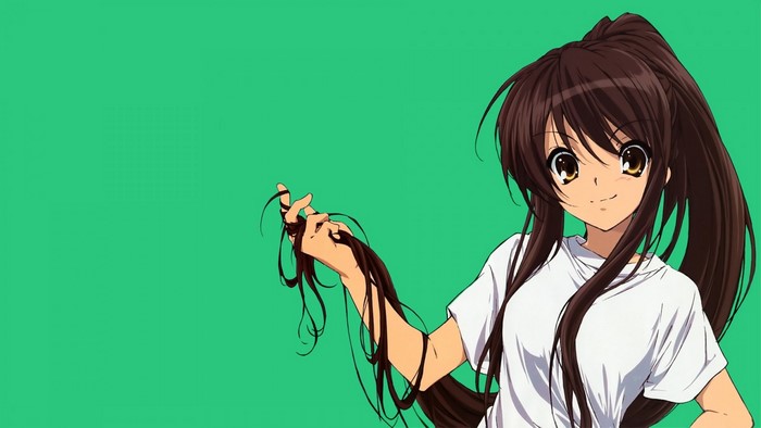 Suzumiya Haruhi from The Melancholy of Haruhi Suzumiya