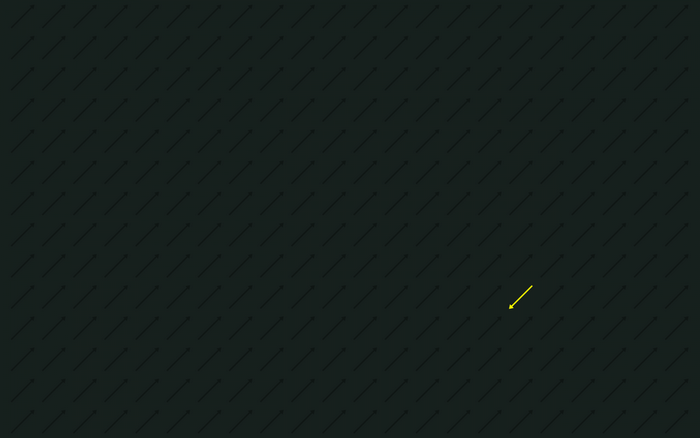 Minimalist arrow pattern with yellow arrow