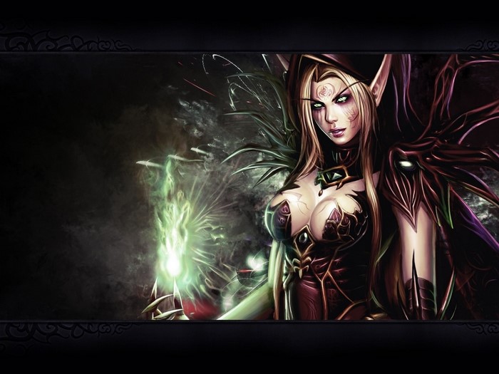 Sylvanas Windrunner from Warcraft