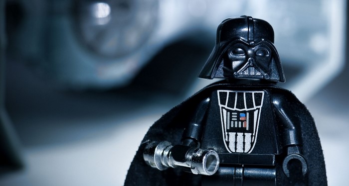 Darth Vader LEGO action figure