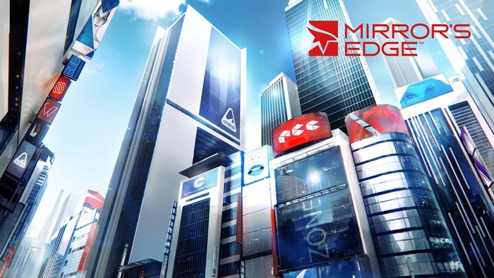 Mirror's Edge video game promotional art