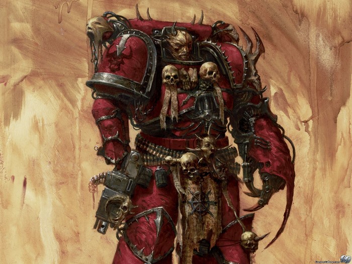 Chaos Space Marine from Warhammer