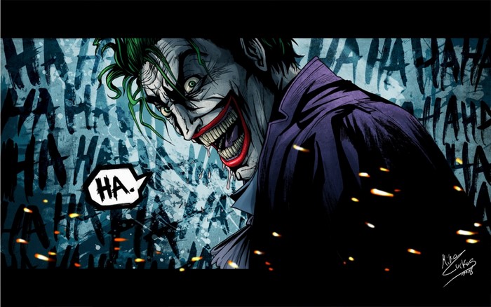The Joker from DC Comics