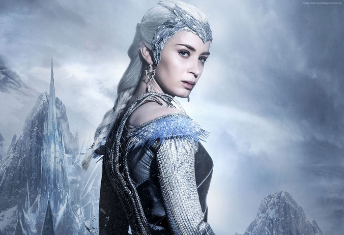 Emily Blunt as Freya in The Huntsman: Winter's War