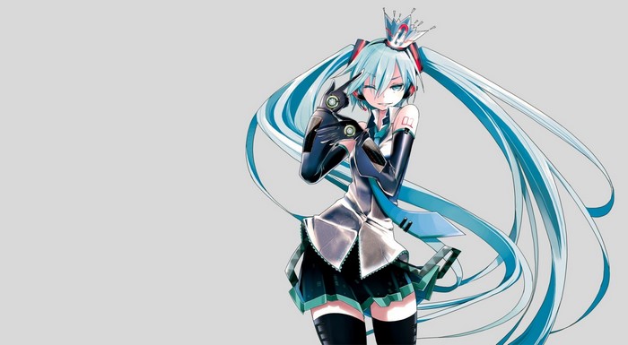 Hatsune Miku from Vocaloid