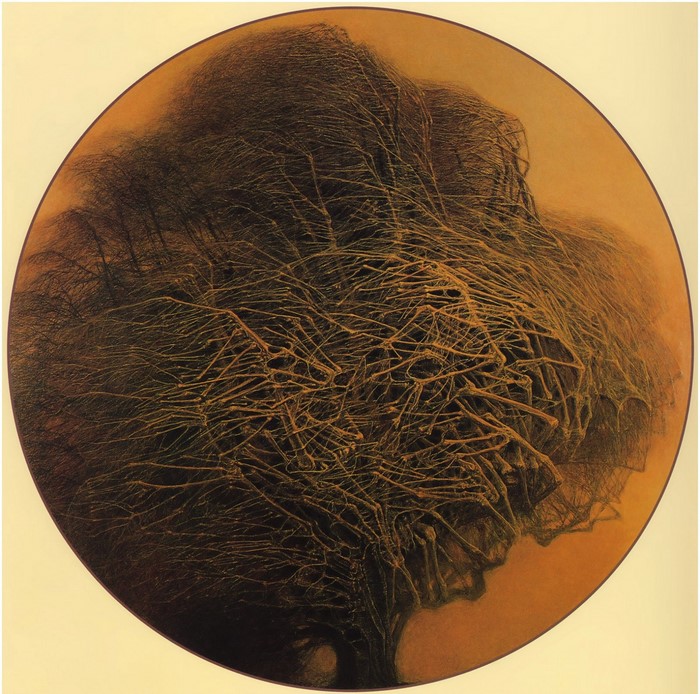 Artwork by Zdzisław Beksiński