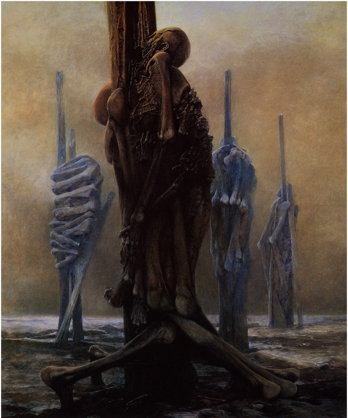 Artwork by Zdzisław Beksiński