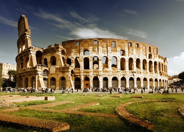 Colosseum, Rome, travel, Italy, tourism
