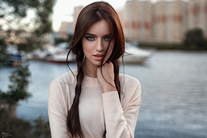 Portrait of Anastasiya Malakhova by Georgy Chernyadyev