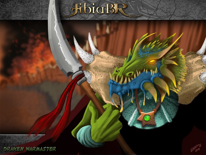 Draken Warmaster from TibiaBR