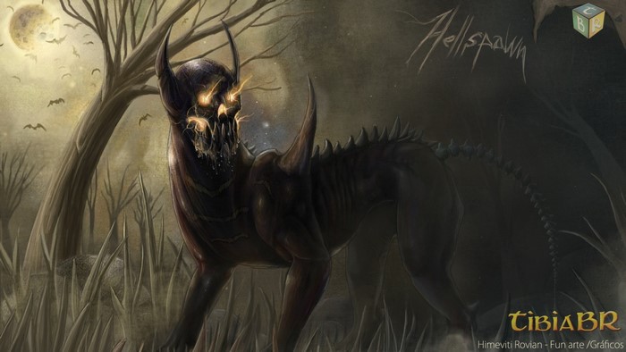 Hellspawn creature from TibiaBR