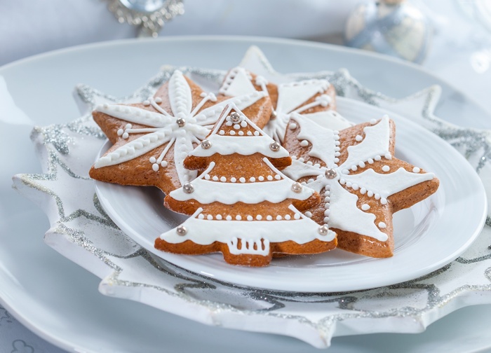 New year, Christmas, cookies