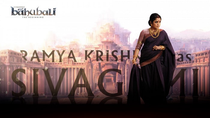Ramya Krishnan as Sivagami from Baahubali: The Beginning