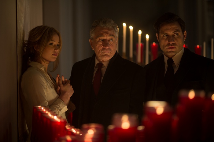 Jennifer Lawrence and Robert De Niro in Joy