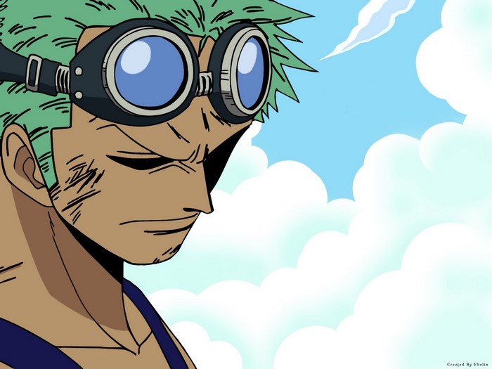 Roronoa Zoro from One Piece with Goggles