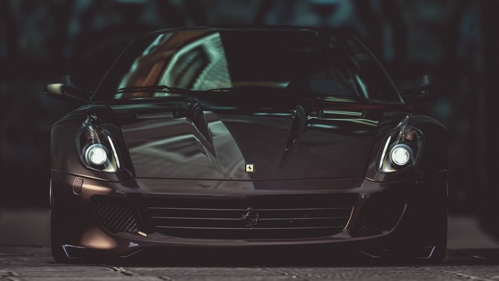 Ferrari 599 GTB Fiorano front view