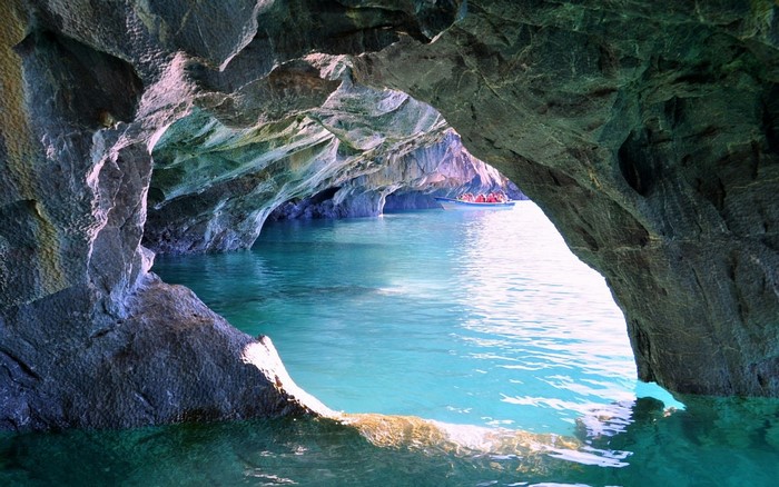 Marble Caves, Patagonia, Chile