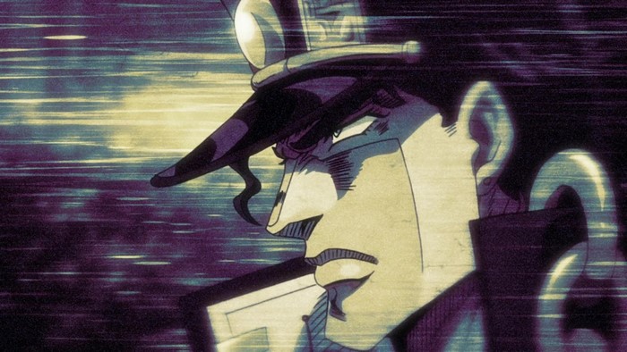 Jotaro Kujo from JoJo's Bizarre Adventure Stardust Crusaders