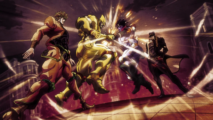 JoJo's Bizarre Adventure Stardust Crusaders Epic Standoff