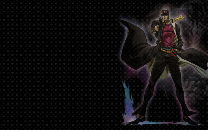Jotaro Kujo from JoJo's Bizarre Adventure