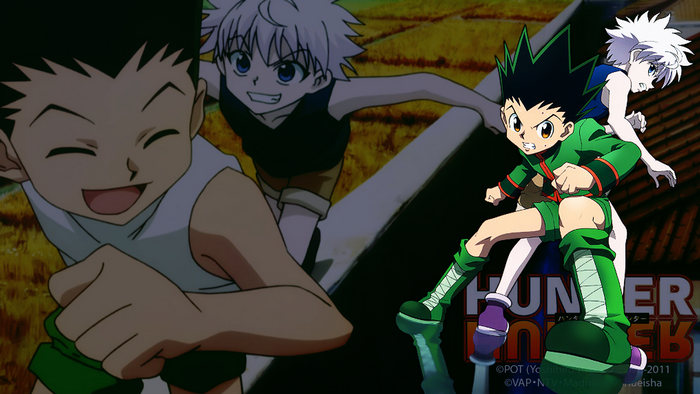 Gon and Killua Action Scene Hunter x Hunter