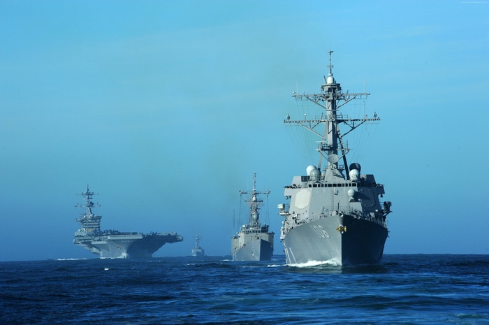 US Navy Arleigh Burke-class guided missile destroyer USS Stockdale (DDG-106)
