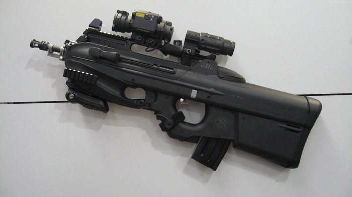 FN F2000 assault rifle with optics