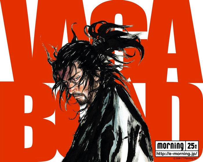 Vagabond manga illustration by Takehiko Inoue