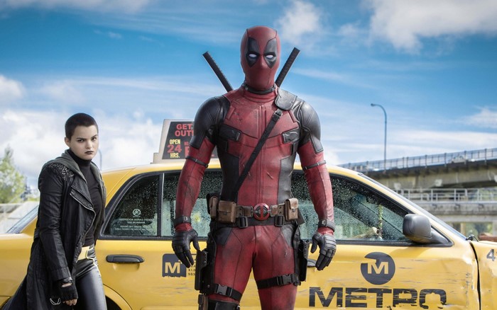 Deadpool and Negasonic Teenage Warhead from Deadpool