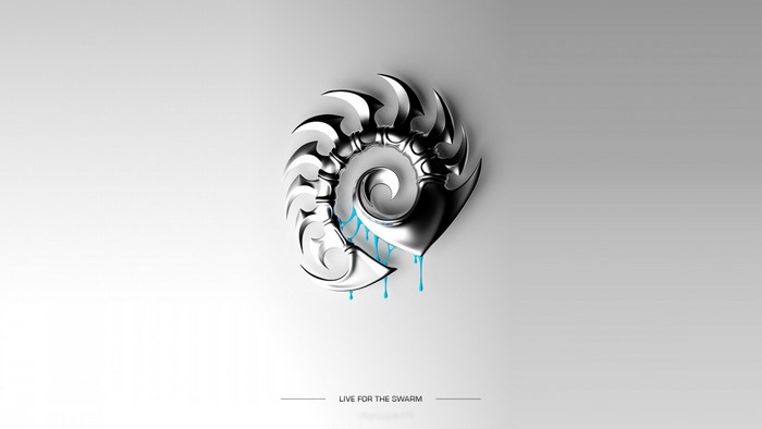 StarCraft Zerg Swarm Logo