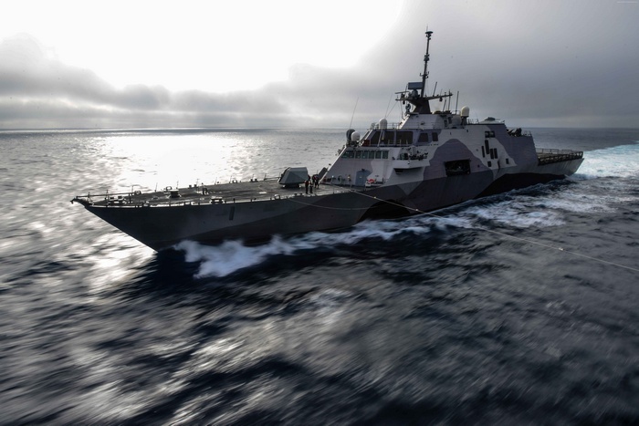 USS Freedom LCS-1 of the USA Navy