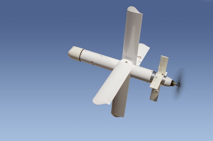 Uvision Hero military drone in flight