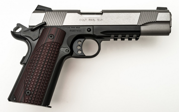 Colt Rail Gun 1911 pistol
