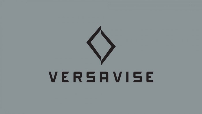 Versavise logo with abstract diamond shape