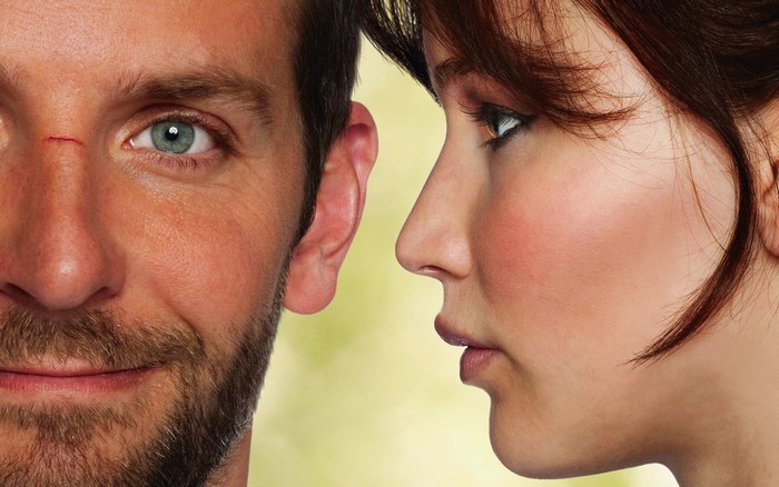 Bradley Cooper and Jennifer Lawrence in Silver Linings Playbook