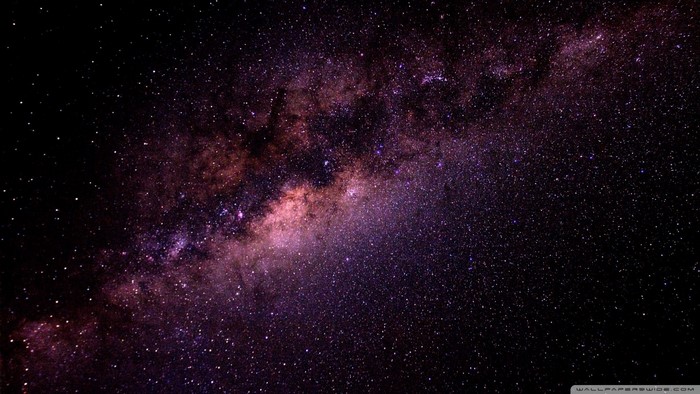 The Milky Way galaxy in deep space