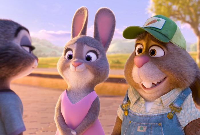 Judy Hopps and her family from Zootopia