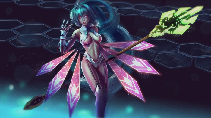 Green Heart from Hyperdimension Neptunia