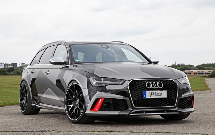Audi RS6 Avant with Schmidt Revolution custom wheels