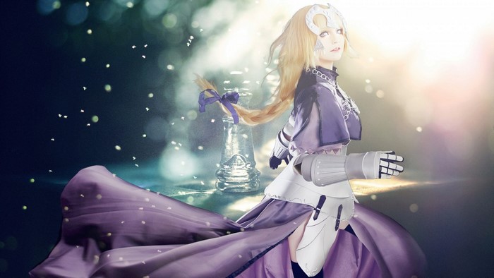 Jehanne Darc cosplay from Fate Series