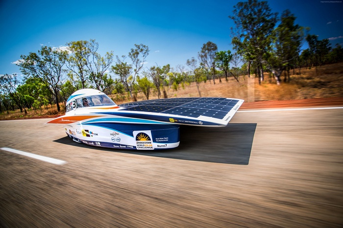 Nuon Solar Car Team from World Solar Challenge 2015