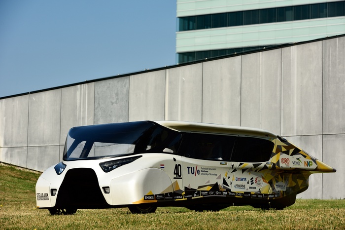 Stella Lux Solar Powered Car at World Solar Challenge 2015