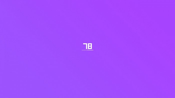 78 logo with text on purple background