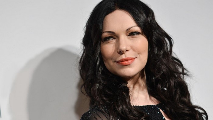 Laura Prepon portrait with long dark hair